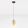 Zlaté skleněné závěsné LED světlo Nova Luce Nali 14 cm -fv-interier-25