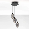 Kouřově šedé skleněné závěsné LED světlo Nova Luce Nali 35 cm -fv-interier-25