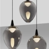 Kouřově šedé skleněné závěsné LED světlo Nova Luce Nali 35 cm -fv-interier-25