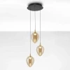 Zlaté skleněné závěsné LED světlo Nova Luce Nali 35 cm -fv-interier-25