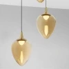 Zlaté skleněné závěsné LED světlo Nova Luce Nali 35 cm -fv-interier-25