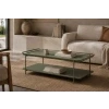 Olivově zelený kovový konferenční stolek Unique Furniture Yuba 110 x 55 cm -fv-interier-25