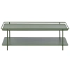 Olivově zelený kovový konferenční stolek Unique Furniture Yuba 110 x 55 cm