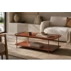 Terakotově oranžový kovový konferenční stolek Unique Furniture Yuba 110 x 55 cm -fv-interier-25