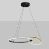 Černo-zlaté kovové závěsné LED světlo Nova Luce Imar 63 cm -fv-interier-25