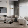 Černo-zlaté kovové závěsné LED světlo Nova Luce Imar 54 cm -fv-interier-25