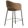 Hnědá čalouněná barová židle Kave Home Maina 65 cm