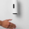 Bílé kovové závěsné LED světlo Nova Luce Holm 7 cm -fv-interier-25