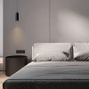 Černé kovové závěsné LED světlo Nova Luce Holm 7 cm -fv-interier-25