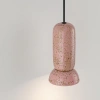 Růžové keramické závěsné světlo Nova Luce Parlo 11 cm -fv-interier-25