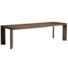 Hnědý rozkládací jídelní stůl Kave Home Jondal 200/280 x 100 cm