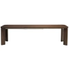 Hnědý rozkládací jídelní stůl Kave Home Jondal 200/280 x 100 cm