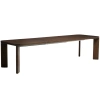 Hnědý rozkládací jídelní stůl Kave Home Jondal 200/280 x 100 cm
