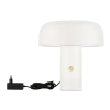 Krémová kovová stolní LED lampa Nova Luce Noelia