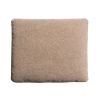 Hnědý polštář Kave Home Blok 50 x 60 cm