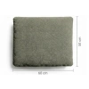 Zelený polštář Kave Home Blok 50 x 60 cm