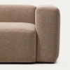 Hnědá rohová pohovka Kave Home Blok 330 cm, levá -fv-interier-25