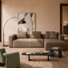 Hnědá rohová pohovka Kave Home Blok 330 cm, pravá -fv-interier-25