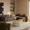 Hnědá rohová pohovka Kave Home Blok 320 x 320 cm, levá/pravá -fv-interier-25