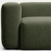Zelená rohová pohovka Kave Home Blok 320 x 320 cm, levá/pravá -fv-interier-25