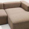 Hnědá rohová pohovka Kave Home Blok 320 cm, pravá -fv-interier-25