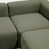 Zelená rohová pohovka Kave Home Blok 320 cm, pravá -fv-interier-25
