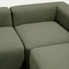 Zelená rohová pohovka Kave Home Blok 320 x 290 cm, levá/pravá -fv-interier-25