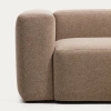 Hnědá rohová pohovka Kave Home Blok 300 cm, pravá -fv-interier-25