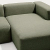 Zelená rohová pohovka Kave Home Blok 300 cm, pravá -fv-interier-25