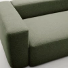 Zelená rohová pohovka Kave Home Blok 300 cm, pravá -fv-interier-25