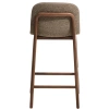 Hnědá barová židle Kave Home Elnor 65 cm