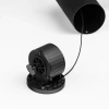 Černé kovové závěsné LED světlo Nova Luce Stilvi 8 cm -fv-interier-25