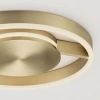 Zlaté kovové stropní LED světlo Nova Luce Siena 40 cm -fv-interier-25