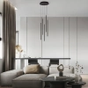 Černé kovové závěsné LED světlo Nova Luce Stilvi 36 cm -fv-interier-25