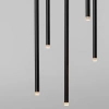 Černé kovové závěsné LED světlo Nova Luce Stilvi 36 cm -fv-interier-25