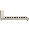 Béžová postel Kave Home Selven 90 x 200 cm