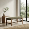 Zelená ořechová lavice Kave Home Granite 120 cm -fv-interier-25