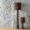 Tmavě hnědá lakovaná stolní lampa Zivian -fv-interier-25