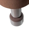 Tmavě hnědá lakovaná stolní lampa Zivian -fv-interier-25