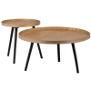 Dřevěný konferenční stolek Mesa 60 cm