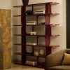 Lesklý červený lakovaný regál Kave Home Aduma 188 x 160 cm -fv-interier-25