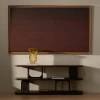 Tmavě hnědý dubový regál Kave Home Aduma 66 x 160 cm -fv-interier-25