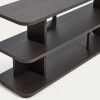 Tmavě hnědý dubový regál Kave Home Aduma 66 x 160 cm -fv-interier-25