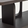 Tmavě hnědý dubový regál Kave Home Aduma 66 x 160 cm -fv-interier-25