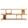Dubový regál Kave Home Aduma 66 x 160 cm
