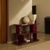 Lesklý červený lakovaný regál Kave Home Aduma 65 x 100 cm -fv-interier-25