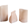 Růžová skleněná váza Kave Home Ardeni 18 cm