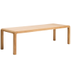 Dubový rozkládací jídelní stůl Kave Home Erisia 200/280 x 100 cm