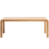 Dubový rozkládací jídelní stůl Kave Home Erisia 200/280 x 100 cm