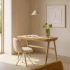 Bílý abstraktní obraz Kave Home Gadir 80 x 80 cm -fv-interier-25